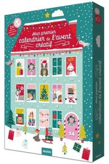 Mon premier calendrier de l'Avent créatif - Auzou